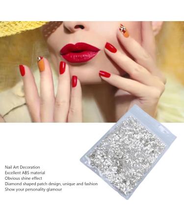 Sonew DIY Nail Art Rhinestones Mini Sparkling Transparent Nail Art Diamond Manicure Tips Decorations for Home Salon - Buy Online on GoSupps.com