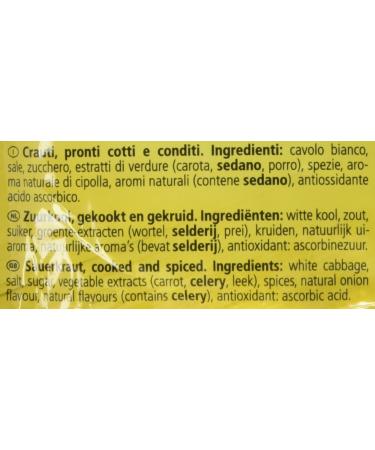 Hengstenberg Mildessa Sauerkraut 400g - Premium Quality Sauerkraut for International Shipping - Buy Online on GoSupps.com