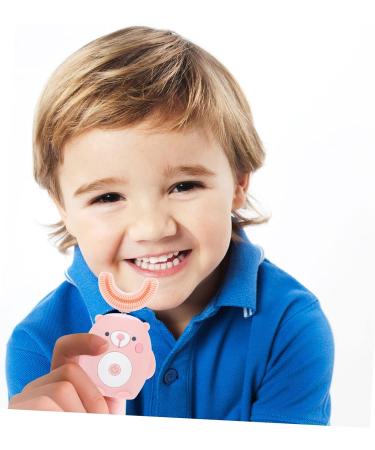 TOYANDONA Kids Rechargeable Electric Toothbrush - Pink Vibrating Toothbrush for Children - Buy Online on GoSupps.com