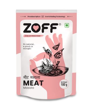 ZOFF Meat Masala (100g | 3.5oz) | All Natural | No Preservatives | No Color