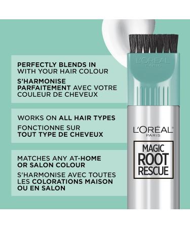 L Or al Paris Magic Root Rescue Permanent Root Touch Up Hair Color 3 Soft Black 100% Grey Coverage Hair Dye 1EA 1 count (Pack of 1) 3 Soft Black - Buy Online on GoSupps.com