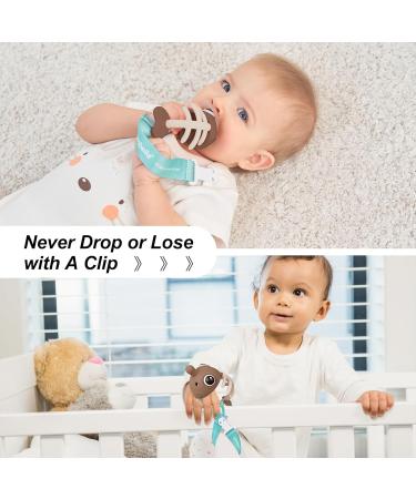 Mombella Clownfish Teether for Babies 3+ Months - Safe Tanned International Shipping - Buy Online on GoSupps.com