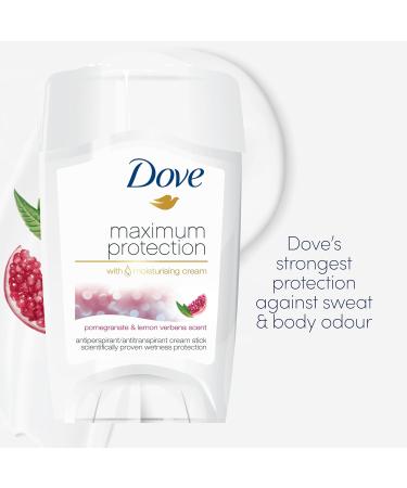 Dove Maximum Protection Pomegranate & Lemon Verbena Anti-perspirant Cream Stick 3x45ml - Buy Online on GoSupps.com