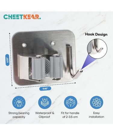 Giant Lint Rollers for Pet Hair | Extra Sticky Floor Lint Roller with Adjustable Handle | Ideal for Couch & Home Cleaning - Buy Online on GoSupps.com