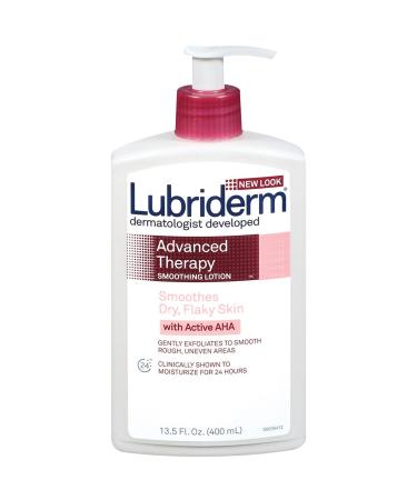 Lubriderm Advanced Therapy Smoothing Body Lotion 13.5-Ounce Pump Bottle