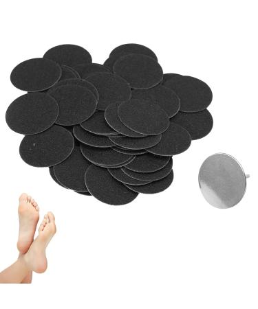 Feet grinders grinding paper 50 pieces of electrical calls remote sandpaper slices Pedicure Tools replacement accessories with wave for hard dead skin cracked heel only for foot grinders ( 35mm)