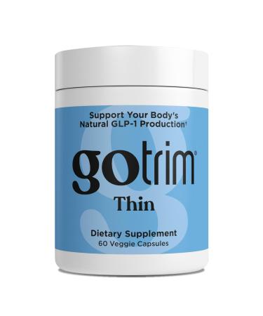 TLS GoTrim Thin Satiety and metabolic Support Capsules with Eriomin Lemon Extract, TriBiome triacetin, Saffron and Mulberry, Vegan, Gluten Free, 30 Servings
