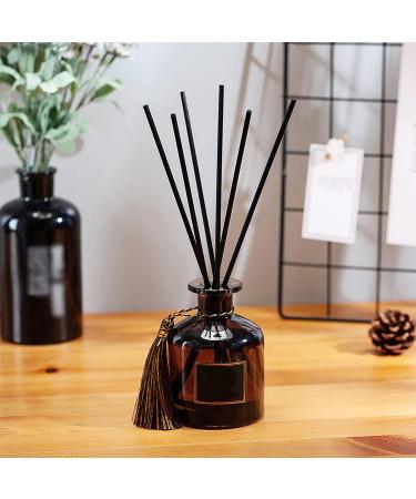Omiga 200 Natural Rattan Diffuser Sticks for Home & Office - Black Room Fragrance Replacement | Aromatherapy Essential Oils - Buy Online on GoSupps.com