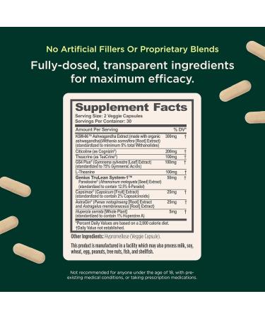 Genius Fat Burner - 60 Capsules for Men & Women | Optimize Weight Loss & Boost Energy - Buy Online on GoSupps.com