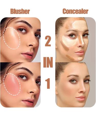 Cream concealer palette: cream foundation contour palette and makeup with 12 blush colors for women and girls - Buy Online on GoSupps.com