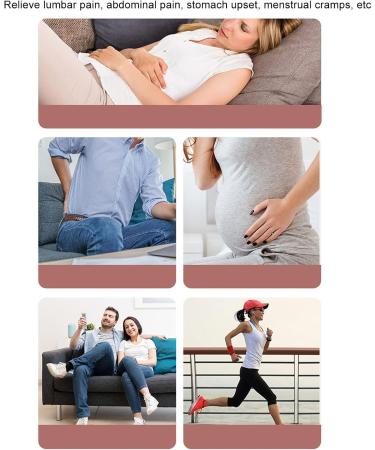 Buy Electrically Heated Back Band & Waist Belt - Adjustable Heating Cushion for Back Shoulder & Knee Pain Relief | International Shipping - Buy Online on GoSupps.com