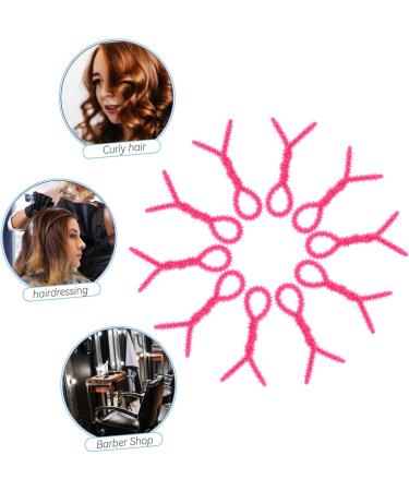 FOMIYES 10pcs Perm Tools Barber Spiral Perm Rod Perm Rods for Short Hair Curling Perm Rod 15.00X0.60X0.60CM Rosy - Buy Online on GoSupps.com