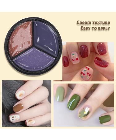 Nail Art Paint Gel Nail Art Polish Practical Nail Gel Color Fashionable for Professional Nail Artists for Nail Salons for Nail School (#3) - Buy Online on GoSupps.com