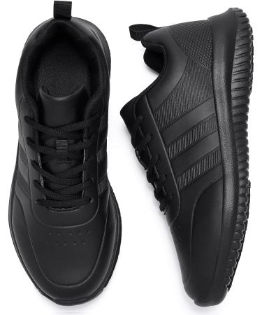 ENLEN&BENNA Women's Slip Resistant Nursing Shoes - Comfortable Non Slip Work Shoes, Lightweight & Durable (Size 7, Black) - Buy Online on GoSupps.com