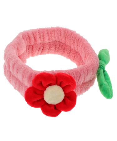Yardenfun Headband Flower Hair Band Makeup Hair Band Tiaras for Bulk Silver Wigs for Women Decorative Hair Ties Stretchy Hair Ties Spa Hair Band Hair Bands Fabric