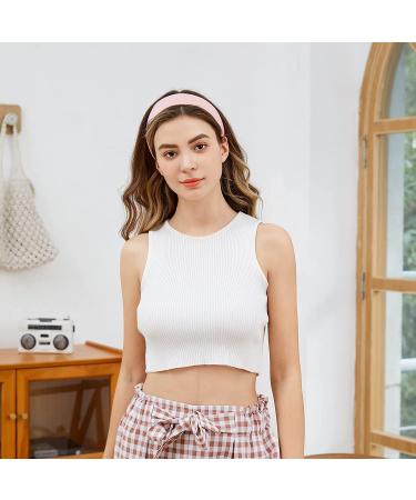 8 Pack Stretchy Headbands for Women - No Slip Turban Head Wraps for Yoga Workout - Elastic Hair Accessories in Solid Colors - Buy Online on GoSupps.com