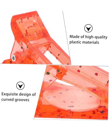 Mikinona 12pcs Pinching Red Quick Curve Manicure Clip Home Art Gel Clips UV Building Nails Poly Clamps LED Finger Fixation DIY for Clamp and Tip Pinchers Tools Builder Fixing 4X3X2CM Red - Buy Online on GoSupps.com