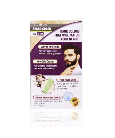 Buy Bigen Beard Colour B101 Natural (No Ammonia) - Black | International Shipping Available - Buy Online on GoSupps.com