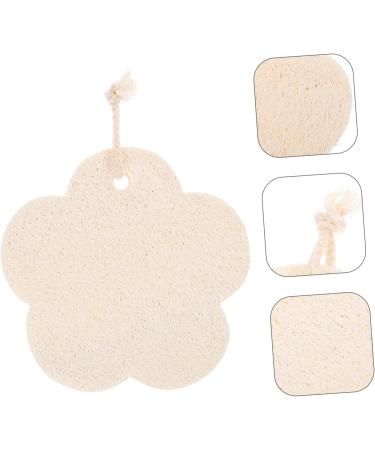  Beatifufu 4 Pieces Flower-shaped cotton loofah baby bath sponge luffa sponge bath scrubber for body bath loofah scrubber shower gel body wash bath loofah body scrubber luffa - Buy Online on GoSupps.com