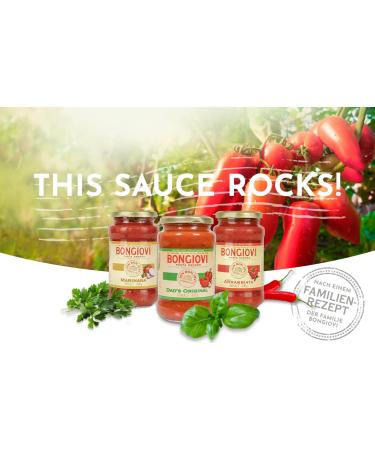 Bongiovi Pasta Sauce Dad's Original 400g - Authentic Italian Flavor for International Shipping - Buy Online on GoSupps.com