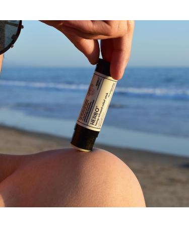 Herbo Hemp-Infused Relief Stick | Natural Stress Headache & Muscle Tension Relief for Men & Women | Calming Essential Oils | 0.5 oz - Buy Online on GoSupps.com