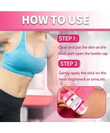 50g Stick anti-friction corps B ton Anti Frottement Sport Frottement Cuisse Femme Creme Convient A Tous Les Types De Peau pour les Cuisses les paules les chevilles La Poitrine - Buy Online on GoSupps.com