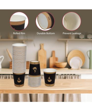 Morning Dew (1000 Count) 8 oz Hot Paper Cups to Go Hot Coffee Cups Disposable Cups for Hot Beverages Paper Cups Perfect for Restaurants & Takeout Cafes 8 oz 1000 - Buy Online on GoSupps.com