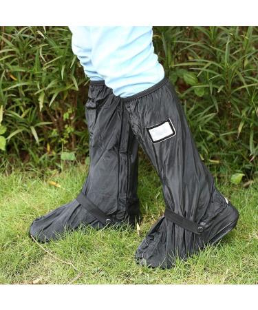 Buy Waterproof Motorcycle Rain Over Shoes - XL Black | Best Scooter & Bike Shoe Cover for Rainy & Snowy Days - Buy Online on GoSupps.com