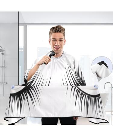 Kigai Cute Eyes Barber Cape - Waterproof Hair Cutting Cape for Men & Women | Professional Hairdressing with Adjustable Snap Closure - Buy Online on GoSupps.com