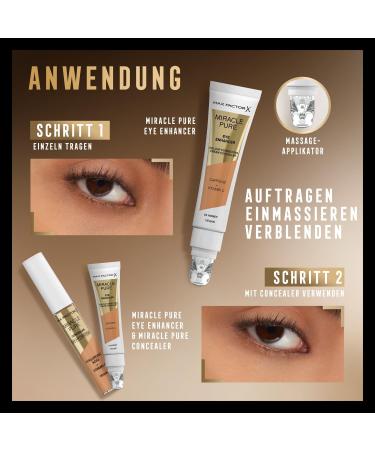 Max Factor Miracle Pure Eye Enhancer - Colour-Correcting Concealer - 02 - Buff 10ml - Buy Online on GoSupps.com