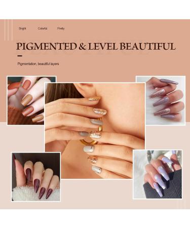 Shefave Silver Nail Polish Glitter Nail Polish - Long Lasting Glossy Easy Peel off Nail Varnish No Need Cure Nails Gel Non Toxic Nail Polishes - DIY Nail Art Manicure at Home Salon 10ml #J12 - Buy Online on GoSupps.com