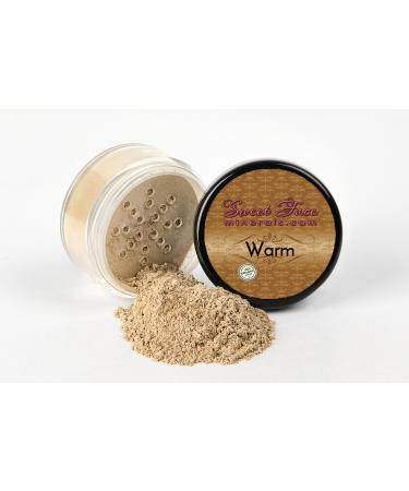 6pc Starter Kit: Warm Neutral Mineral Makeup Sample Set - Popular Matte Foundation Cover - Buy Online on GoSupps.com