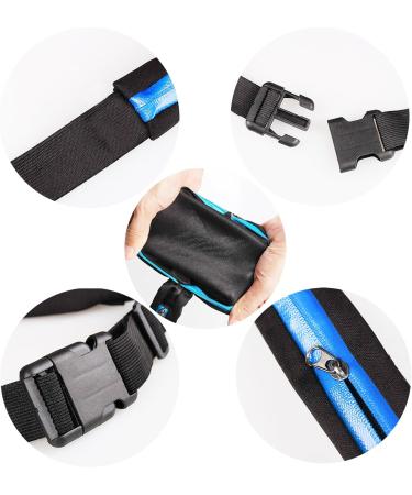 Floatdream Adjustable Waterproof Running Belt - 4 Cell Phone Bags Hip Pocket for Sports Holds Phones Keys & Headphones - Buy Online on GoSupps.com
