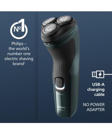 Philips Electric Shaver Series 3000X Wet & Dry with Self-Sharpening Blades X3002/00 Series X3000 - Buy Online on GoSupps.com