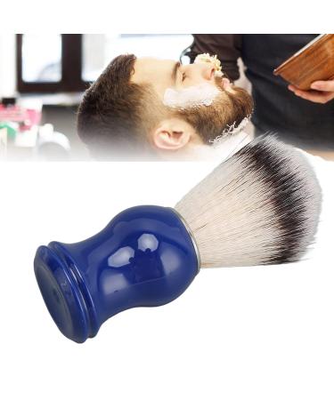 Handmade Blue Handle Shaving Brush | Professional Men's Barber Grooming Brush for Salon Use - Buy Online on GoSupps.com