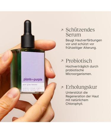 3x Pure Glow Booster - High-Dose Vitamin C Serum for Radiant Skin | Vegan Facial Care | All Skin Types | Natural Cosmetics | 30ml (3 Pack) - Buy Online on GoSupps.com