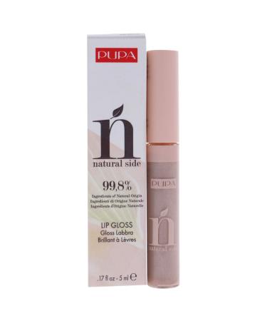 Pupa Milano Natural Side Lipgloss 001 Light Rose for Women 4.8 g Lipgloss