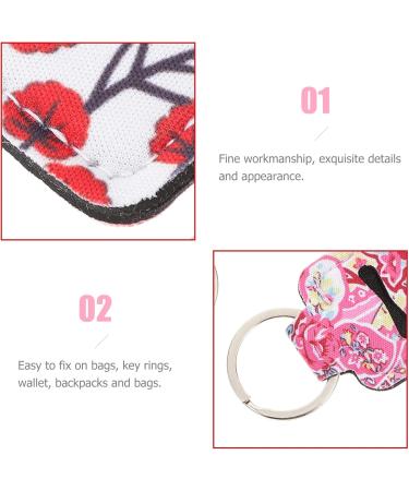 Minkissy Protective Cover Grill - 6 Pieces Keychain Holder & Lipstick Case | Wear-Resistant Cosmetic Delivery Solutions - Buy Online on GoSupps.com