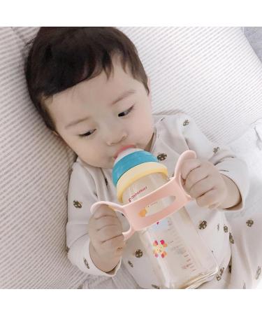 Morofme Silicone Baby Bottle Handles - 4 Pack for Avent Nature Wide PP & Glass Baby Bottles | Perfect Accessories for Bottles Over 6cm Diameter - Buy Online on GoSupps.com