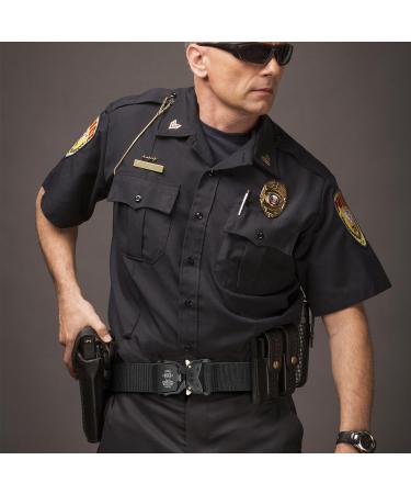 Leskyair 2 Series Tactical Belt for Men | High-Performance Military Hiking Belt - 3.8cm Wide | Includes TM Bag & Water Bottle Clip Hook - Black & Coffee - Buy Online on GoSupps.com