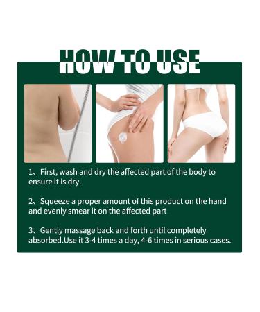 OLLZPJFPK Butt Care Cream Refreshing Texture Moisturizing Gentle Ingredients Comfortable Care Butt Acne Body Cream - Buy Online on GoSupps.com