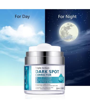 Dark Spot Remover Cream for Face & Body | Blemish Corrector for Age Spots Melasma Freckles & Sun Spots - Effective Dark Spot Treatment for Men & Women - Buy Online on GoSupps.com