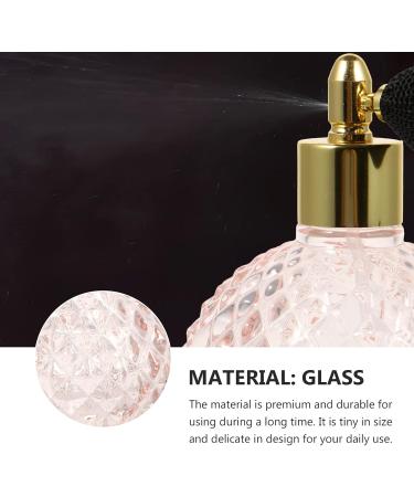 100ml Vintage Glass Perfume Bottle Perfume Spray Refillable Spray Bottle Dispenser with for Home Perfume Travel (Caps in Random Colours) - Buy Online on GoSupps.com