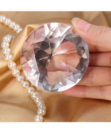 Nail Art Display Glass Crystal Diamond Hand Model Shooting Ornament Manicure Accessories (60 mm White) - Buy Online on GoSupps.com