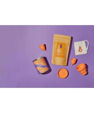 PapayaCup - Flexible & Soft Menstrual Cup for Sensitive Women | Ideal for Post-Birth Comfort & Convenience - Buy Online on GoSupps.com