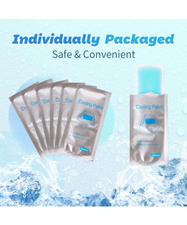 COSMAMA Cooling Patch 6 Packs for Fever, Migraine & Headache Relief - Skin-Friendly Cooling Patches to Soothe and Reduce Fever in Adults and Babies - Buy Online on GoSupps.com