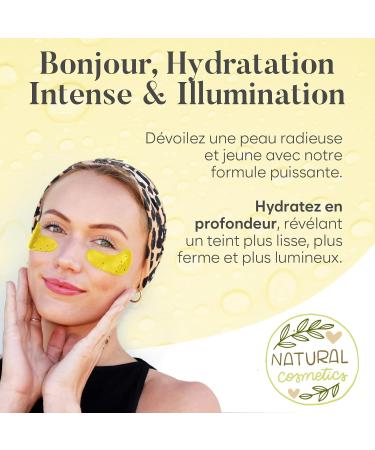 Patch Yeux Anti Cernes (30 paires Jour et Nuit) Masque Yeux avec Caf ine Collag ne et Acide Hyaluronique Patch Anti Cernes Eye Mask pour l'hydratation et les poches Day and Night - Buy Online on GoSupps.com