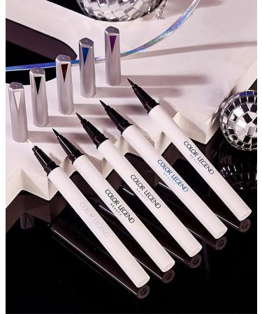 Matte Black Liquid Eyeliner Pen - 24H Long Lasting Waterproof Smudge-proof Eyeliner Pencil for Women - Perfect Mother's Day Gift - Buy Online on GoSupps.com