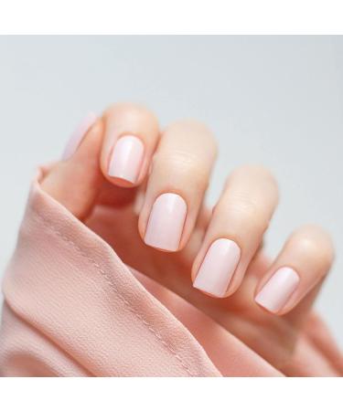 Avoa Beauty Nail Film - Marshmallow Pink Monochrome Design | 16 Self-Adhesive Long-Lasting Nail Wraps | International Shipping - Buy Online on GoSupps.com