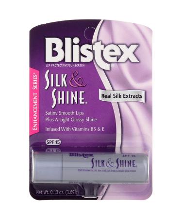 Blistex Silk and Shine Lip Protectant and Sunscreen SPF 15-0.13 oz